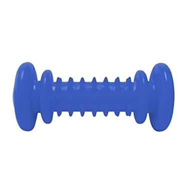 Imagem de HALTERES MACICO DE BORRACHA C/ CRAVO - AZUL