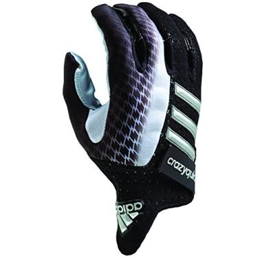 Imagem de Luvas de futebol adidas Crazyfast 2.0, preto/prata, pequeno