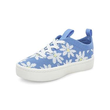 Imagem de Carter's Soren Tênis feminino, Azul, 11 Little Kid