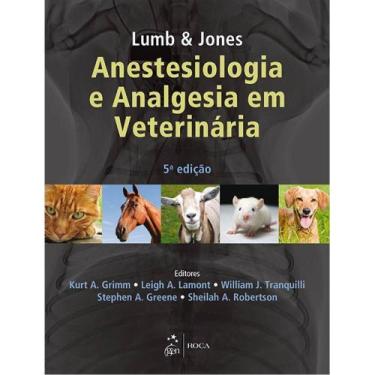Imagem de Lumb & Jones - Anestesiologia E Analgesia Em Veterinária + Marca Págin