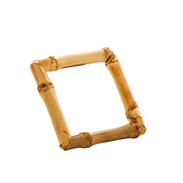 Imagem de CJ 4 ANÉIS P/GUARDANAPOS BAMBU 6x1x6cm