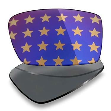 Imagem de Lentes de substituição polarizadas da Mryok para Oakley Gascan – Golden Stars