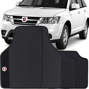 Imagem de Jogo de Tapete Borracha Pvc Universal Fiat Freemont 2012 13 14 15 16 17 18