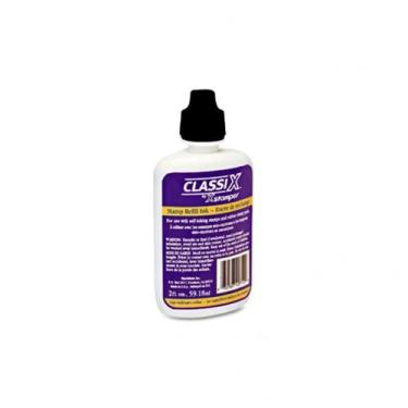 Imagem de Tinta preta à base de água para refil de carimbo autotintado Xstamper Classix, 59 ml