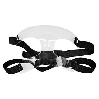Imagem de Máscara facial ajustável protetor meninas adultos duráveis crianças protetor facial protetor facial para nariz quebrado para softball futebol, 17cmx10cm