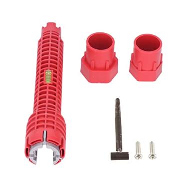 Imagem de QANYEGN Conjunto De Ferramentas Para Instalador De Torneira E Pia, Ferramentas De Encanamento Com Chave E Acessórios, Kit De Ferramentas Para Banheiro E Cozinha.