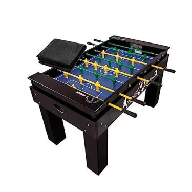 Imagem de Mesa de Pebolim Totó Elite Preta KLOPF 1080 + Capa Impermeável