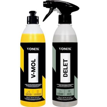 Imagem de Shampoo Desengraxante Lava Autos Limpeza Pesada V-Mol 500ml Delet 500ml Vonixx