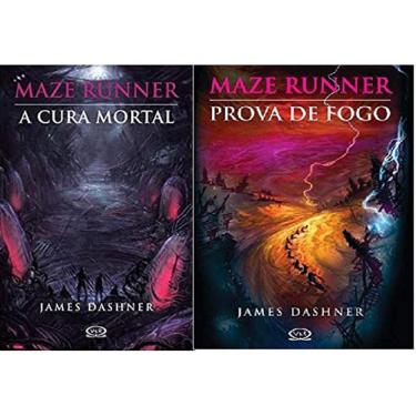Imagem de Kit 2 Livros Maze Runner Prova De Fogo + Cura Mortal