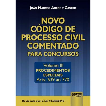 Imagem de Novo Código de Processo Civil Comentado para Concursos - Volume Iii