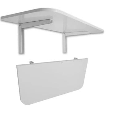 Imagem de Mesa De Parede Dobravel Moderna Para Cozinha Café Jantar (Amadeirado)