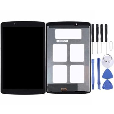 Imagem de YUNCHAO Acessórios telefônicos Tela TFT LCD para LG G Pad F 8.0 / V495 / V496 Com o Digitalizer Full Assembly (Black) Substituição do telefone celular