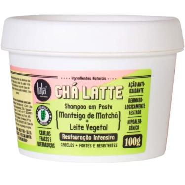 Imagem de Shampoo em Pasta - Chá Latte - Matchá e Leite Vegetal, Lola Cosmetics