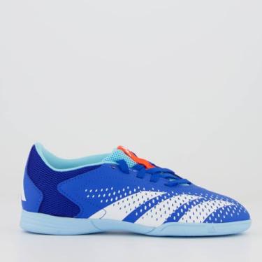 Imagem de Chuteira Adidas Predator Accuracy 23.4 IN Futsal Juvenil Azul