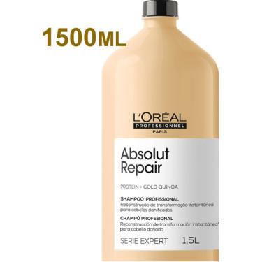 Imagem de Shampoo Loreal® Absolut Repair Gold Quinoa + Protein 1500ml