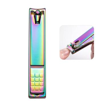 Imagem de Conjunto de manicure e pedicure, cortador de unhas, alicate de aço inoxidável, ferramentas para corte de unhas, kit de estojo de viagem, tesoura, f 1 peça