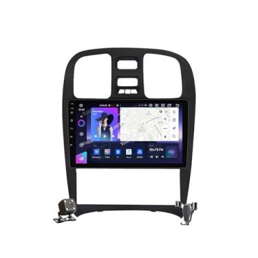 Imagem de YLOXFW Car Stereo 2 Din Android 13.0 Radio with 4G 5G WiFi DSP SWC Carplay for Hy-undai Sonata Fe 2004-2012 GPS Sat Navigation 9'' MP5 Multimedia Video Player FM BT Receiver,M500s