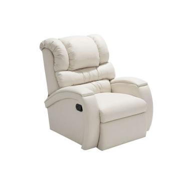 Imagem de poltrona reclinável imperial zero wall revestimento sintético gelo