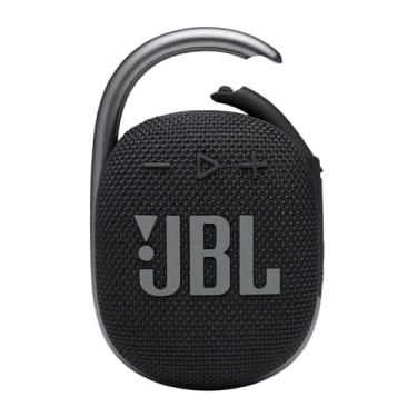 Imagem de JBL Clipe 4 – Alto-falante Bluetooth portátil com bateria embutida, IP67 à prova d'água e poeira, tamanho compacto e ótimo som. - Preto