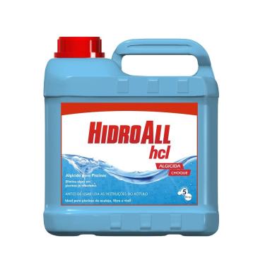 Imagem de Algicida de Choque HCL 5 Litros Hidroall