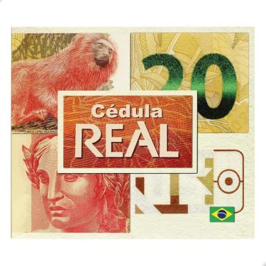 Imagem de Folder Encarte para Cédula de 20 Reais Descritivo 2ª Família