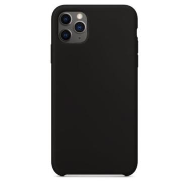 Imagem de Capinha Capa Silicone Compatível com iPhone 11 Pro - GCM, Preto