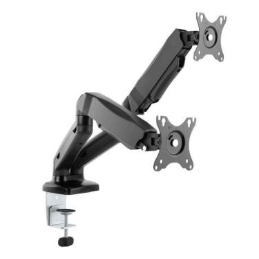 Imagem de Suporte de Mesa Articulado Multivisão para 2x Monitores de 13 Até 27 -