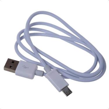 Imagem de Cabo Micro USB Galaxy S7 Edge Branco - Samsung, Micro USB, Garantia de