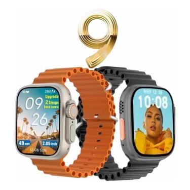 Imagem de Smart Watch Relogio Ultra 9 Tela 49mm Watch U9 Notificações Redes Soci