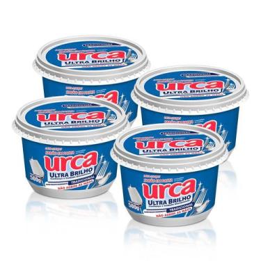 Imagem de Kit 4 Sabão em Pasta Tradicional Urca 500g