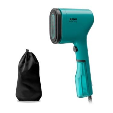Imagem de Vaporizador de Roupas Arno Pure Pop Verde, Higieniza e Desodoriza, 1100W, Aquece em 15s, Portátil, HS24 110V