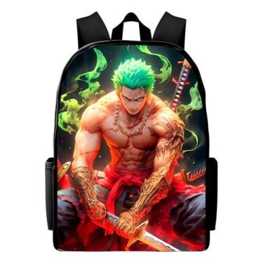 Imagem de Bolsa Masculina Zoro Escolar Juvenil Volta as Aulas Top Casual - Now B