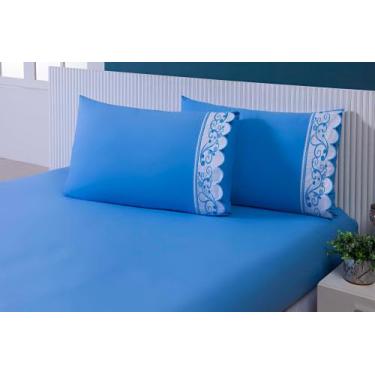 Imagem de Kit 2 Fronha 200 Fios 90x50 + 2 Big Travesseiro Silicone - THAIS ENXOV