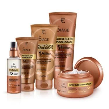 Imagem de Kit Completo Siàge Nutri Óleos Poderosos - Eudora Siàge