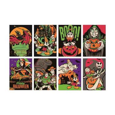 Imagem de Cartaz Decorativo Halloween Disney Mickey 8 unidades - Cromus