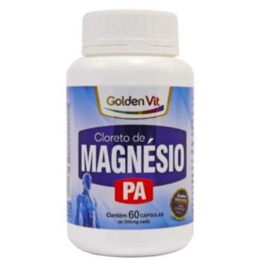 Imagem de Cloreto de Magnésio P.A 500mg 60 Capsulas - Golden vit