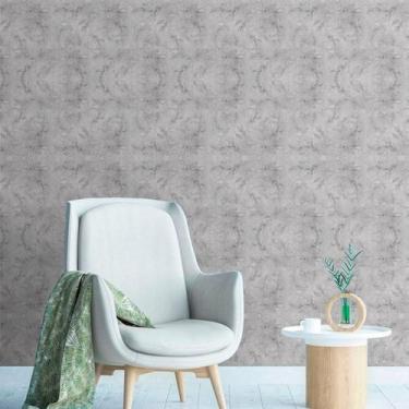 Imagem de Papel de Parede Adesivo Vinil Cimento Queimado Rose - Leliz Papers 