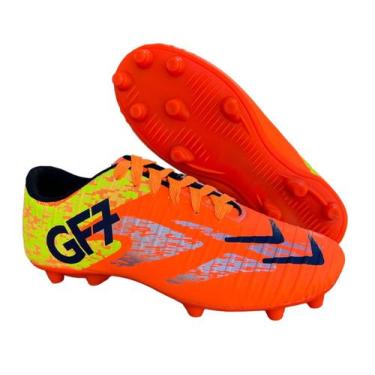 Imagem de Chuteira Society Chuteira Campo Sola Colada e costurada - GF7 Sports, 