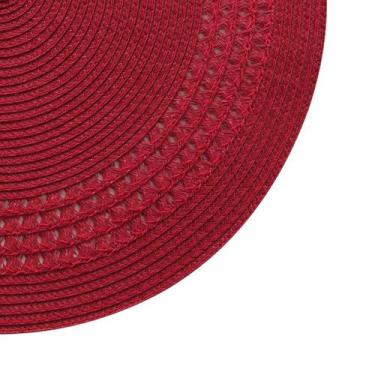 Imagem de Jogo americano redondo 6 (unid) entrelaçado - Blood - Copa & Cia