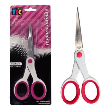 Imagem de Tesoura Multiuso Infinite 18cm Patchwork Costura Toke Crie - Toke e Cr