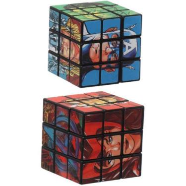 Imagem de Cubo Mágico Avengers 5X5 Etitoys - Display com 12 Unidades