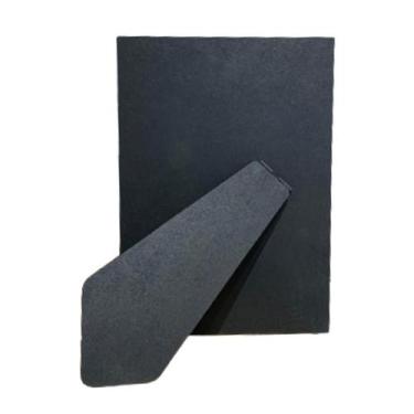 Imagem de Fundo Eucatex Preto 25x30cm Com Dobradiça e Gravata Preta 32mm  - RAVE