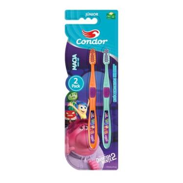 Imagem de Condor - Esc Dental Condor Inf Macia Com 02Un Divertidamente 2-8260-0