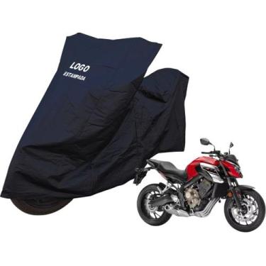 Imagem de Capa Resistente Sol Chuva Impermeável Moto Honda CB 650 F - Mz