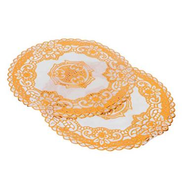 Imagem de Montanha-russa, material doméstico com isolamento térmico para bebidas Tapete resistente a manchas 2 unidades na moda para festas de casamento(Padrão 04)