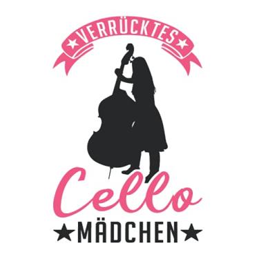Imagem de Cellist Tagesplaner: Verrücktes Cello Mädchen Cellist Cellospieler/Kalender 2022 / Wochenplaner Tagesplaner Planer/Planungsbuch To-Do-Liste / 6x9 Zoll / 100 ausfüllbare Seiten