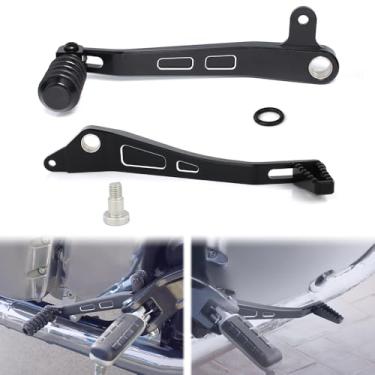 Imagem de REARACE Pedal de freio de motocicleta + alavanca de câmbio adequado para Royal Enfield Interceptor 650 2018-2024 Pedal de freio traseiro alavanca de câmbio alavanca de marcha