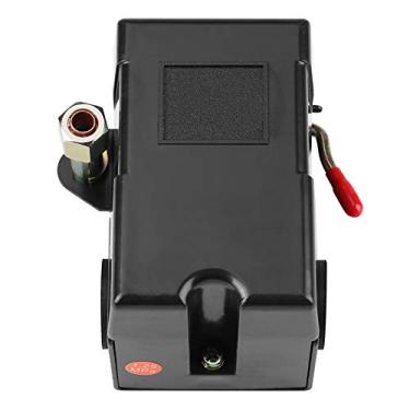 Imagem de COMPRESSOR DE AR ​​COM INTERRUPTOR DE PRESSÃO DE PORTA ÚNICA 135-175PSI TERNO DE CONTROLE PESADO 26AMPS PARA USO DOMÉSTICO