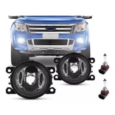 Imagem de Par Farol De Milha Universal Ranger 2012 2013 2014 2015 2016 + Lâmpada