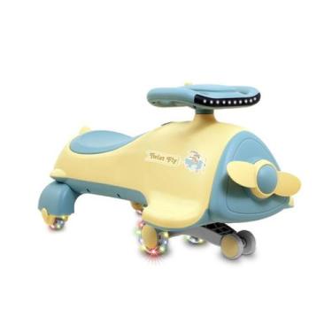 Imagem de Twist Fly 2 em 1 com Volante Iluminado e Rodas LED - Brinquedos Bandei